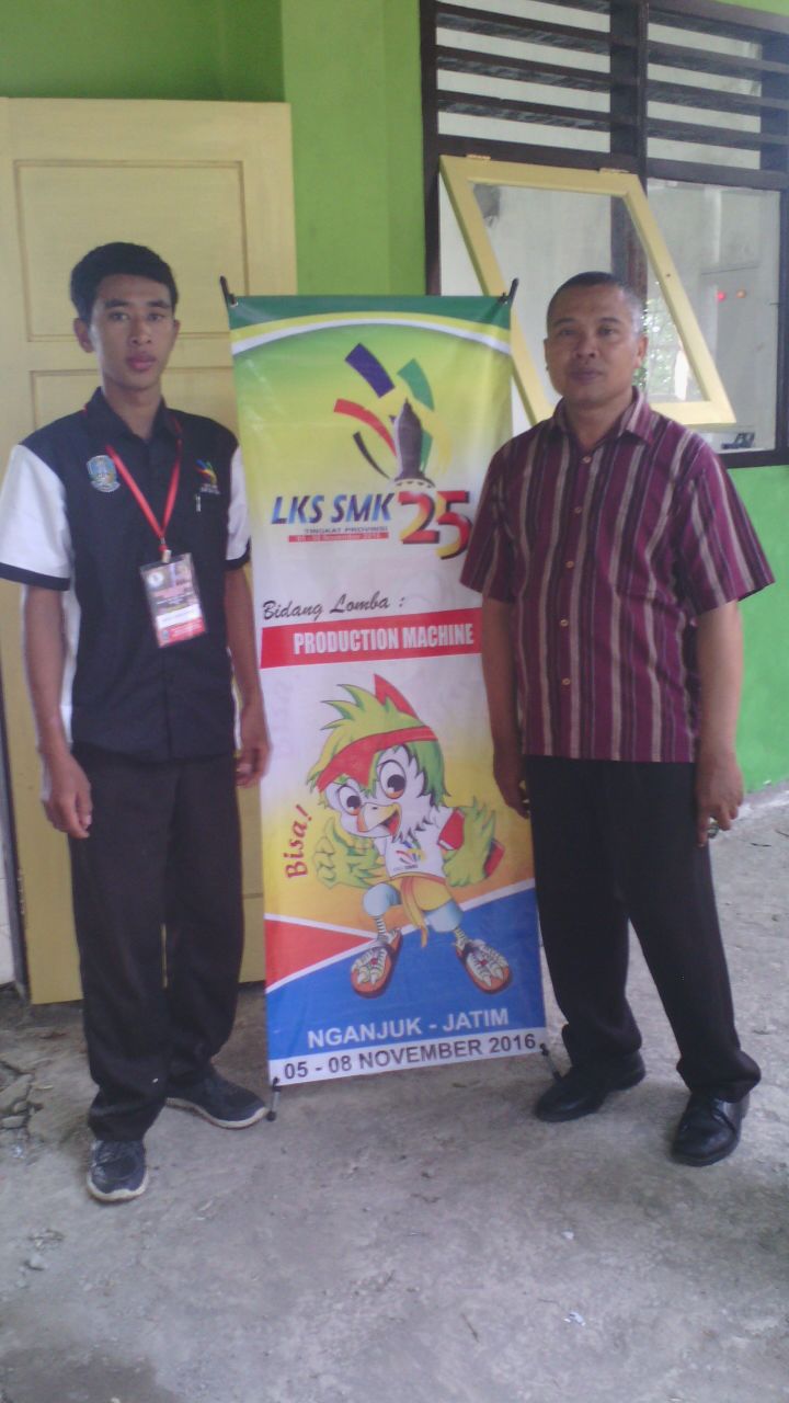 Juara 1 LKS Kabupaten Lamongan Kategori Production Machine