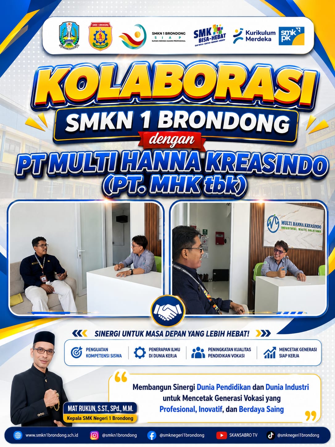 KEGIATAN KERJASAMA DENGAN DUNIA INDUSTRI ,DUNIA USAHA DAN DUNIA KERJA -IDUKA- TAHUN 2026