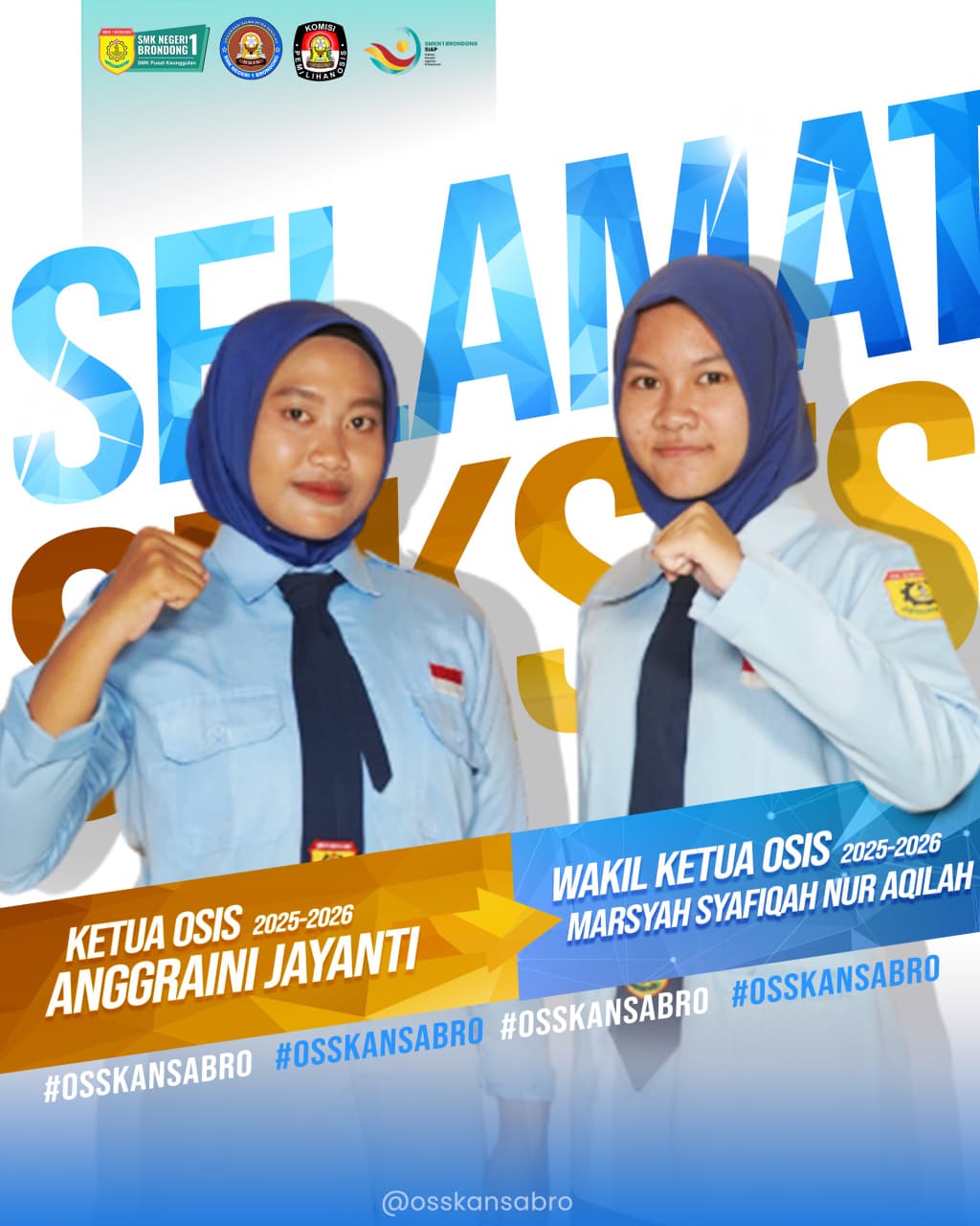 SMK Negeri 1 Brondong Gelar Pemilihan Ketua Osis dan Wakil Ketua OSIS masa bakti 2025-2026