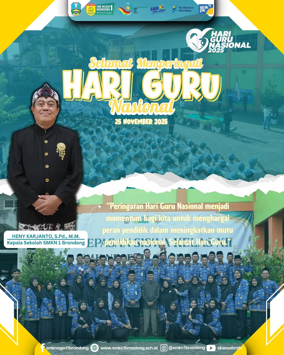 Selamat Hari Guru Nasional 2025