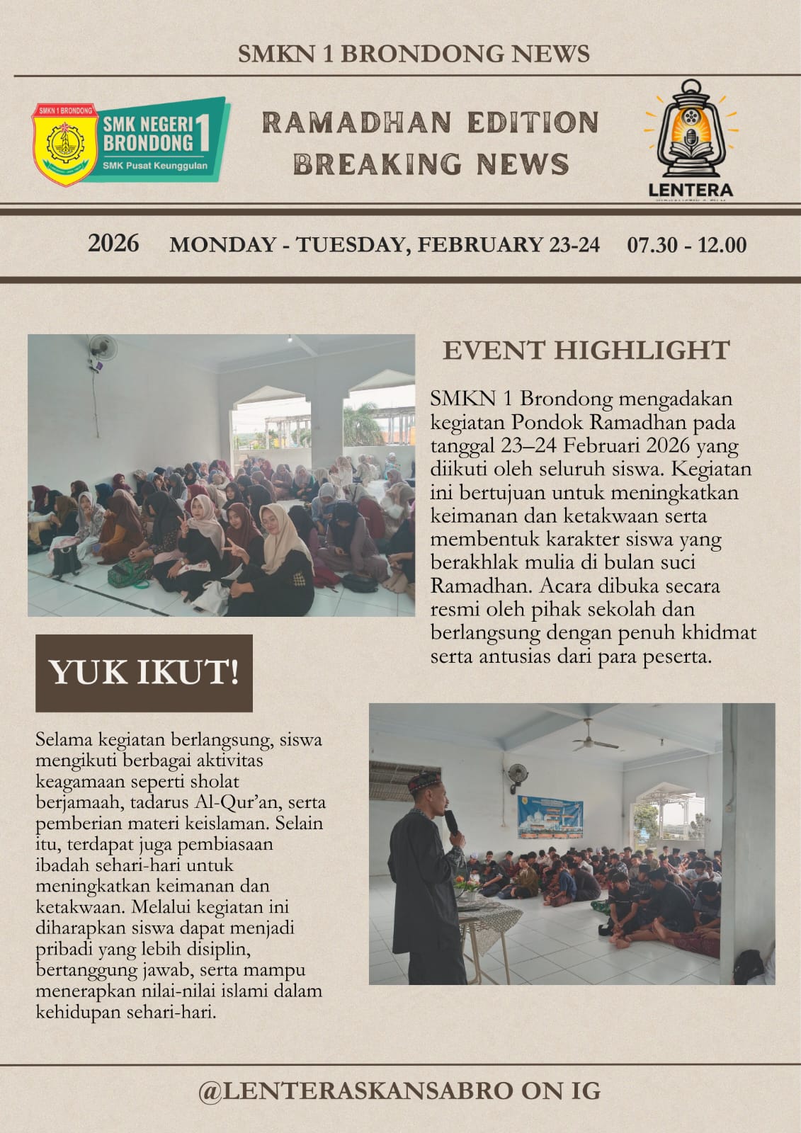 PONDOK RAMADHAN 2026