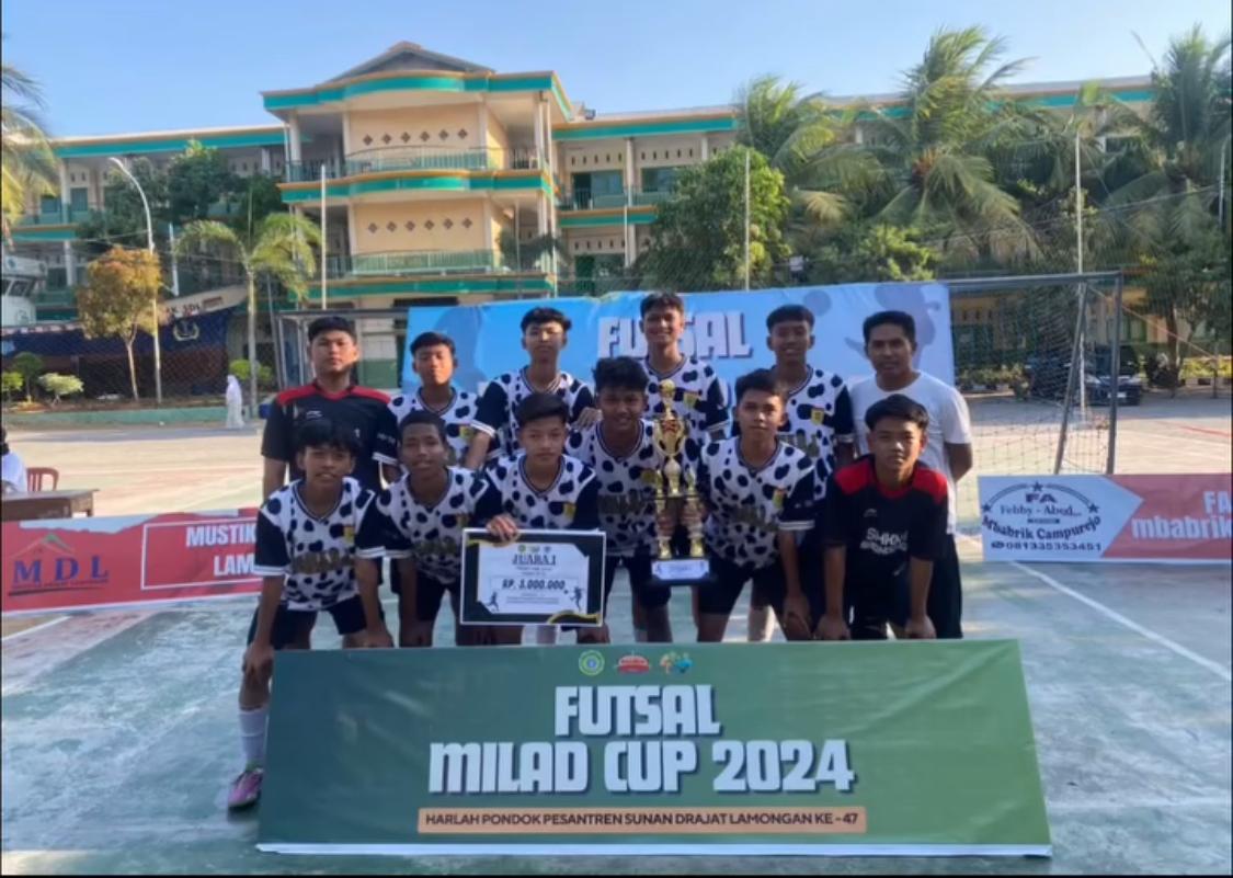 Juara 1 Turnamen Futsal MILAD CUP 2024 