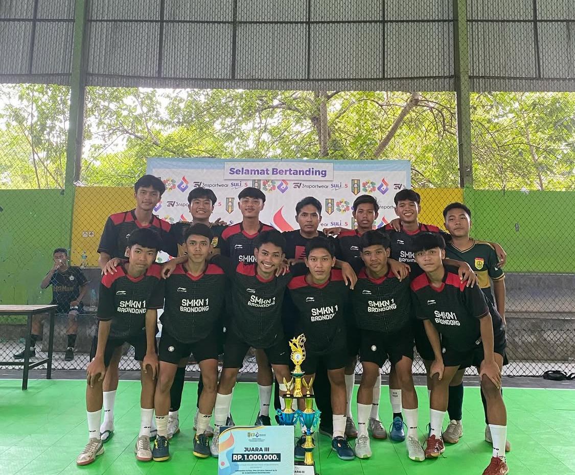 Juara 3 Turnamen Futsal IPM CUP 2024 antar pelajar Se Eks Karisidenan Bojonegoro